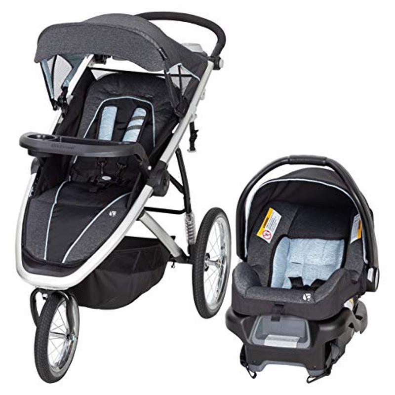 Baby Trend Go Gear Propel 35 Jogger Travel System, Blue Spectrum