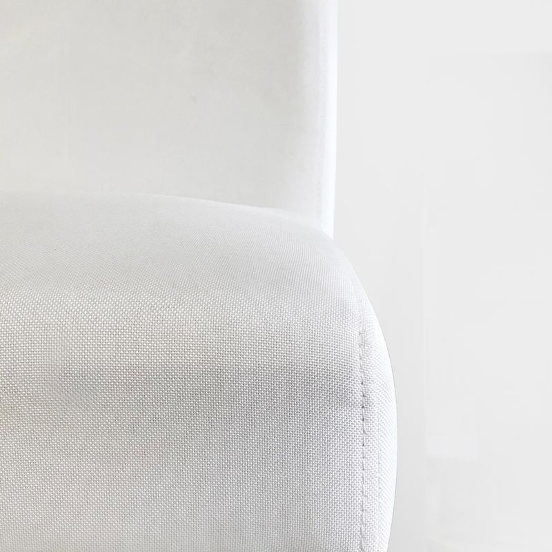 Designart 'Retro Botanical Pattern I' Upholstered Mid-Century Accent Chair - Slipper Chair