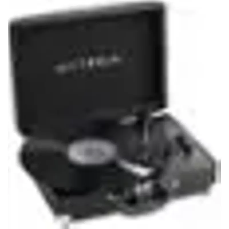 Victrola - Journey+ Bluetooth Suitcase Record Player - Black