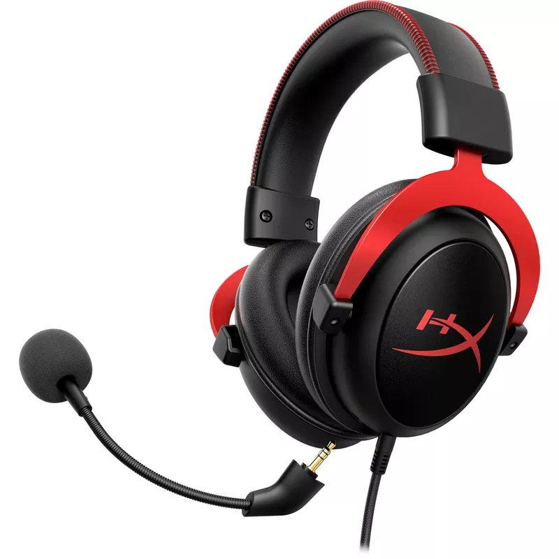 HyperX Cloud II Pro Wired Gaming Headset - Red