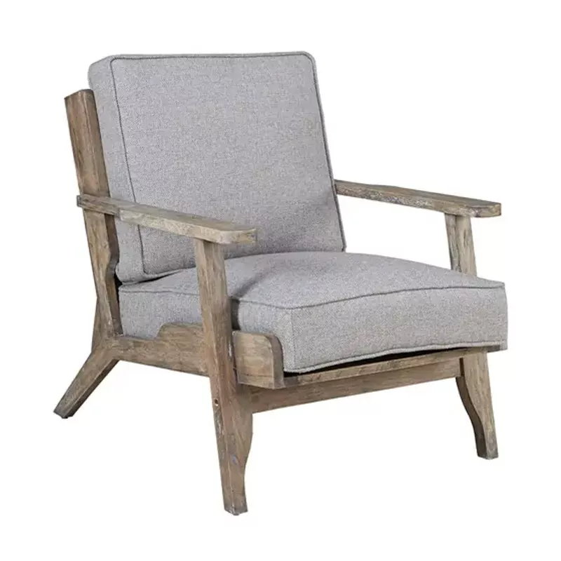 Grey Malibu Accent Chair