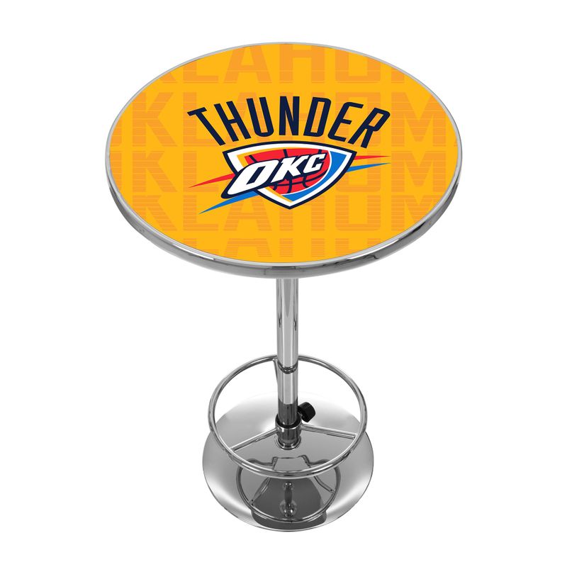 NBA Chrome Pub Table - City - Oklahoma City Thunder