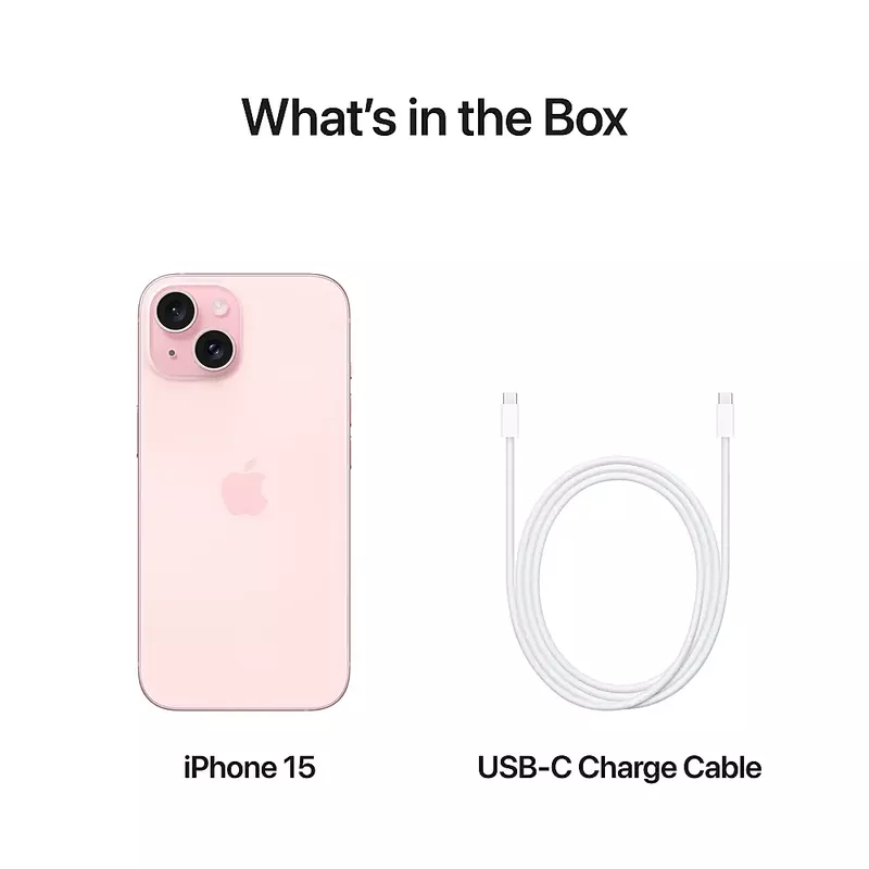 Apple - iPhone 15 128GB Pink (Universal)