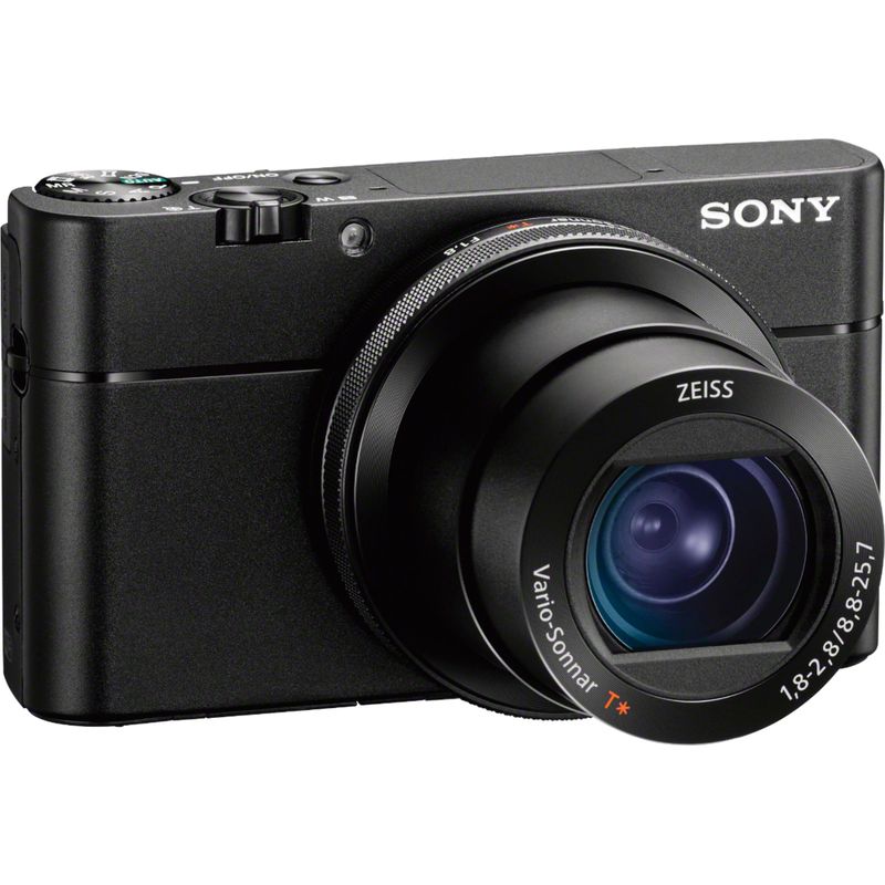 Angle Zoom. Sony - Cyber-shot DSC-RX100 V 20.1-Megapixel Digital Camera - Black
