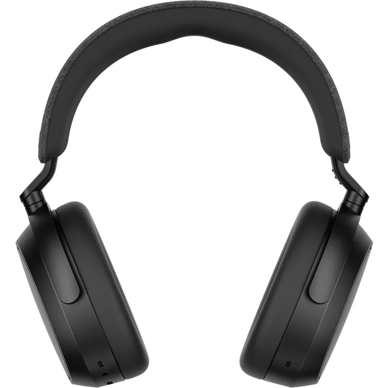 Sennheiser - Momentum 4 Wireless Adaptive Noise-Canceling Over-The-Ear Headphones - Black