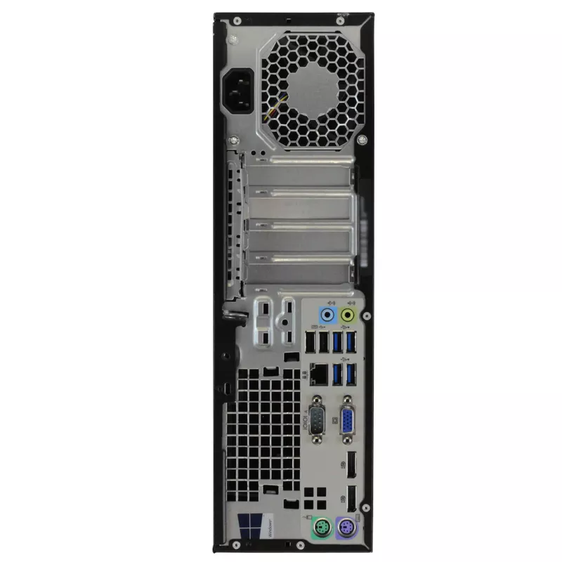 HP ProDesk 600G2 Desktop Computer, 3.2 GHz Intel i5 Quad Core, 16GB DDR4 RAM, 2TB HDD, Windows 10 Professional 64bit, New 24in LCD (Refurbished)