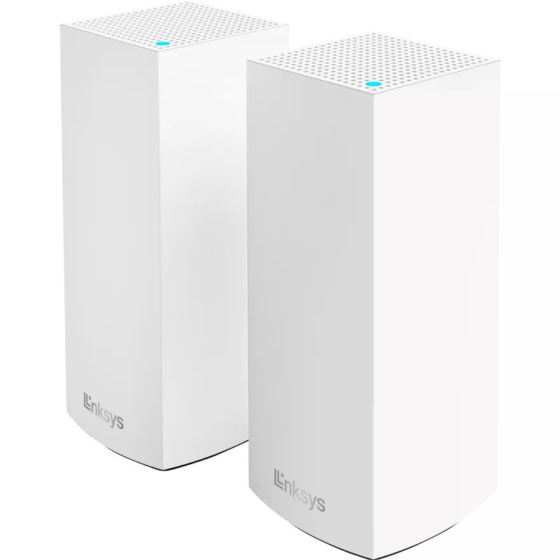 Linksys - Atlas 6 WiFi 6 Router AX3000 Dual-Band WiFi Mesh Wireless Router (2-pack) - White