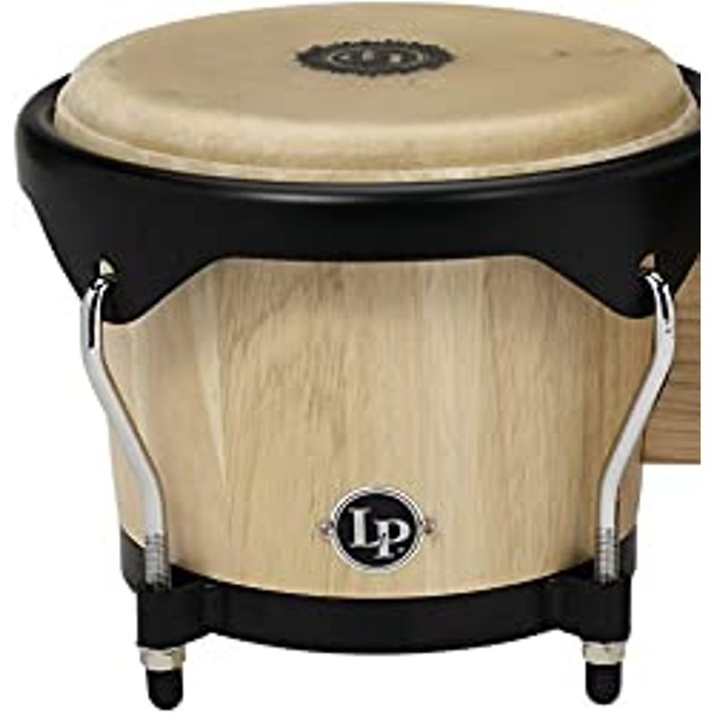 Latin Percussion LP601NY-AW LP City Wood Bongos - Natural