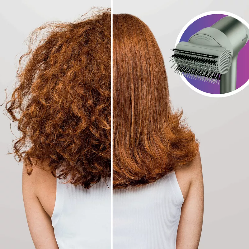 Shark - HyperAIR Hair Dryer w/ IQ 2-in-1 Concentrator & Styling Brush Matcha