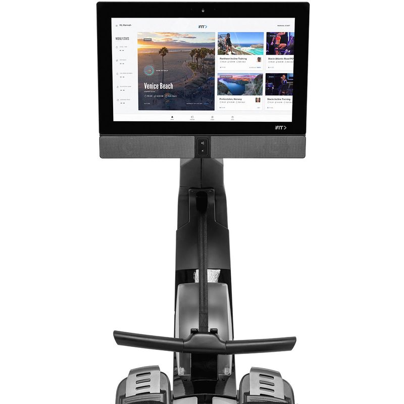 Alt View Zoom 20. NordicTrack RW900 Smart Rower with Upgraded 22” HD Touchscreen and 30-Day iFIT Family Membership - Black