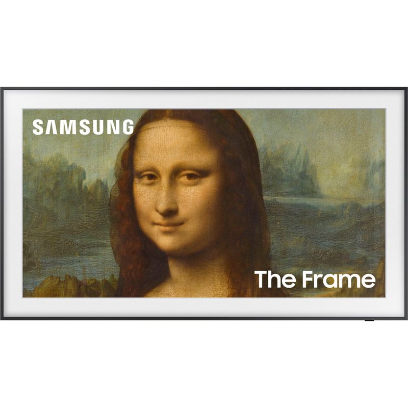 Front Zoom. Samsung - 75" Class The Frame QLED 4k Smart Tizen TV
