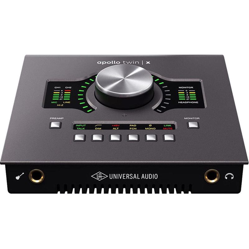 Universal Audio Apollo Twin X Heritage Edition Desktop 10x6 Thunderbolt 3 Audio Interface with Realtime UAD-2 DUO Core Processing for...