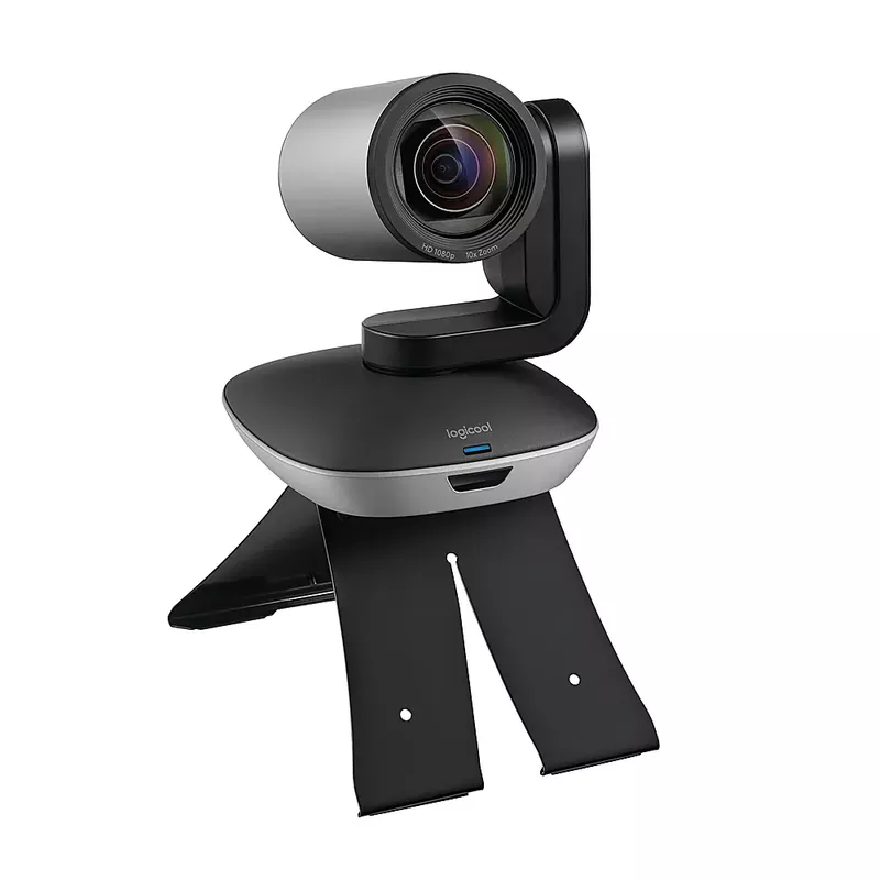 Logitech - PTZ Pro 2 HD 1080p Video Camera with Enhanced Pan/Tilt and Zoom - Black