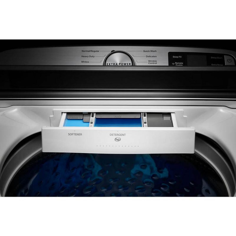 Maytag 5.2 Cu. Ft. White Smart Capable Top Load Washer With Extra Power Button