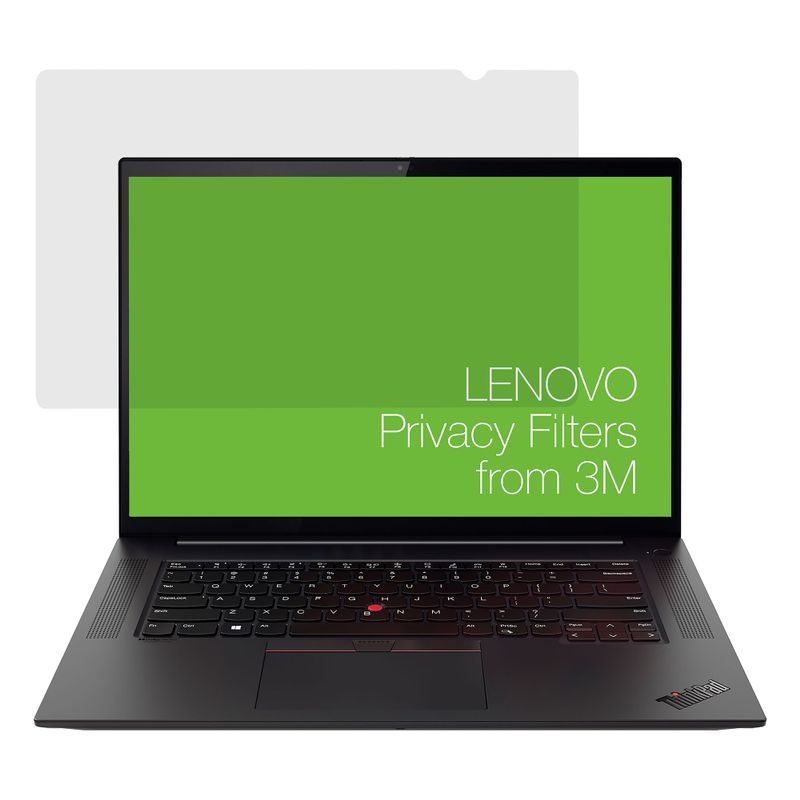 Lenovo 16.0 inch 1610 Privacy Filter for X1 Extreme P1 with COMPLY Attachment from 3M