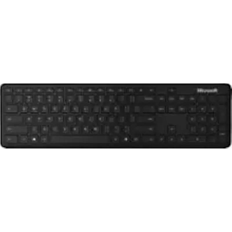 Microsoft - Full-size Wireless Bluetooth Keyboard - Black