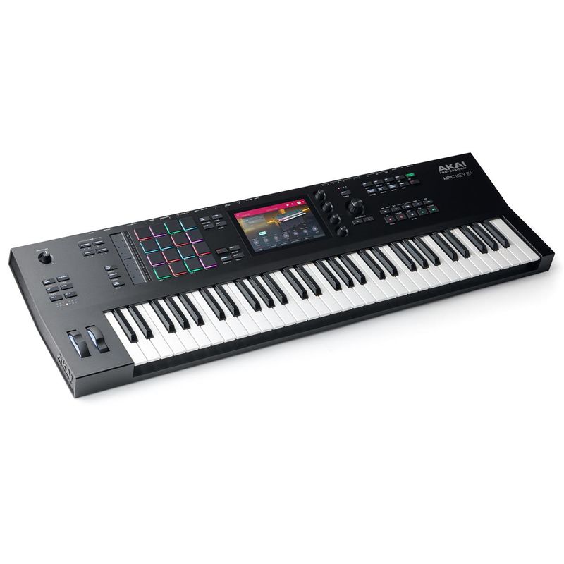 Akai MPC Key 61 Sampling Workstation Keyboard with 8-Track Audio