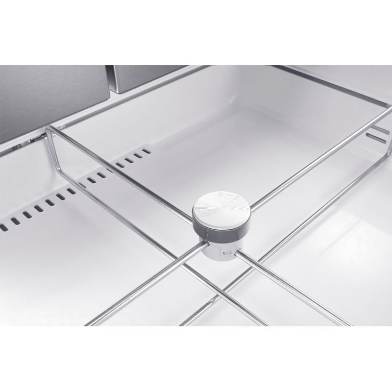 Alt View Zoom 18. Samsung - 28  cu. ft. 4-Door French Door Refrigerator with FlexZone Drawer - Stainless steel