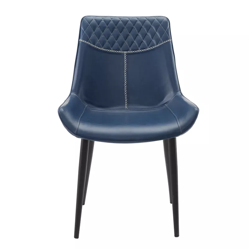 Ellis Side Chair Blue Set Of 2