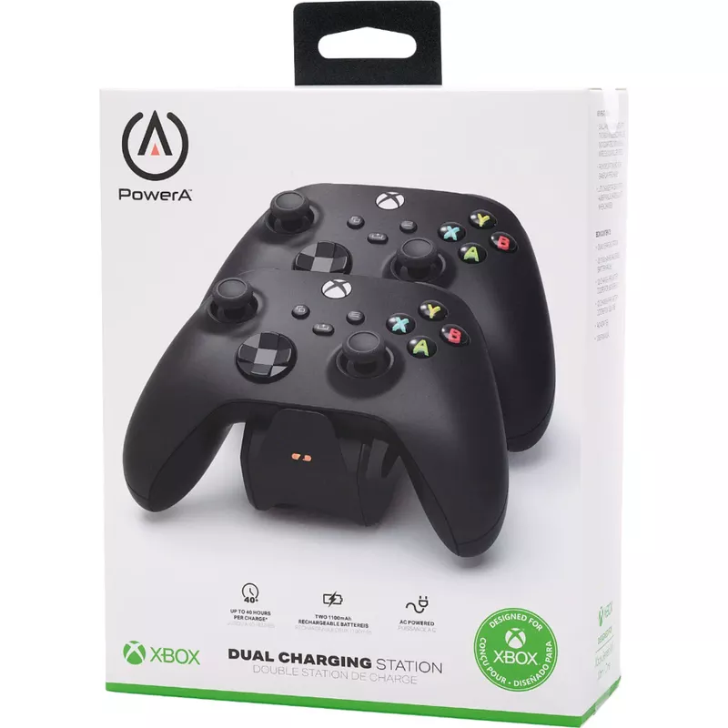 PowerA - Dual Charging Station for Xbox Series X, S - Black