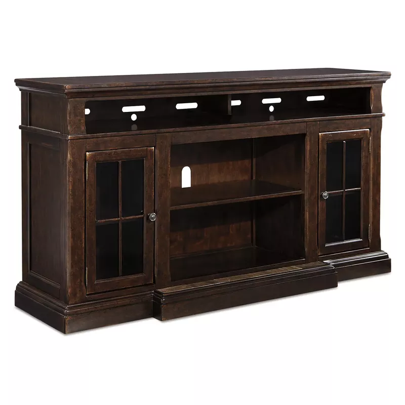 Roddinton Extra Large TV Stand w/Fireplace Option