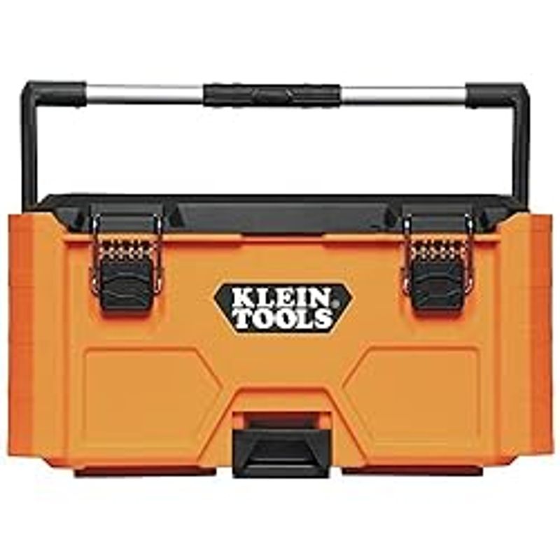 Klein Tools 54803MB MODbox Medium Toolbox, Modular Tool Storage System, Side Mounting, Reinforced Handle, Convenient Tool Caddy