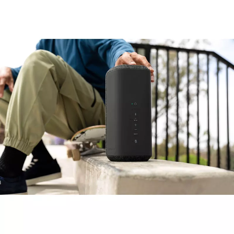 Sony - XE300 Portable Waterproof and Dustproof Bluetooth Speaker - Blue