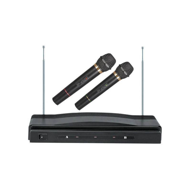 Supersonic Professional Dual Wireless Microphone System