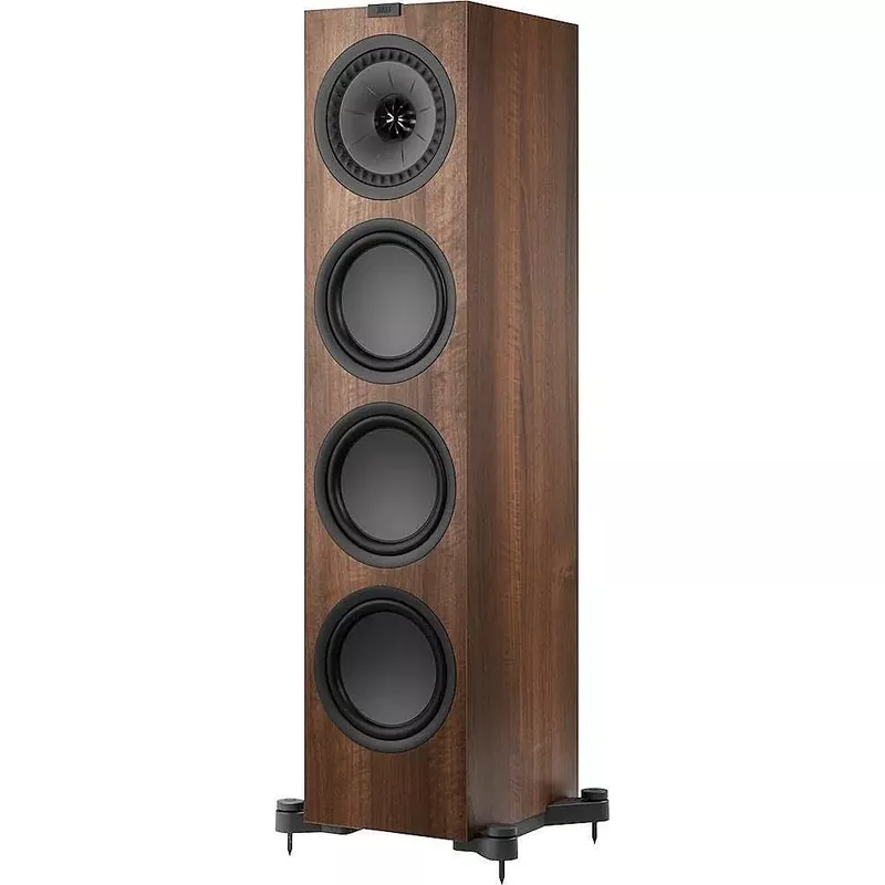 KEF - Q Series 8" 2.5-Way Floorstanding Speaker (Each) - Walnut