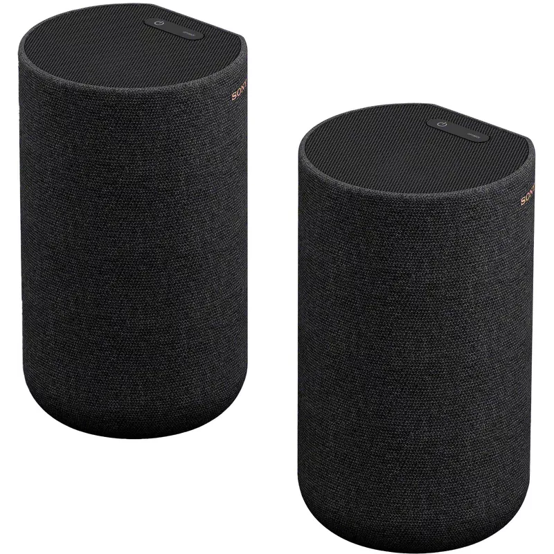 Sony - SA -RS5 Wireless Rear Speakers with Built-in Battery for HT-A7000/HT-A5000/HTA3000 - Black