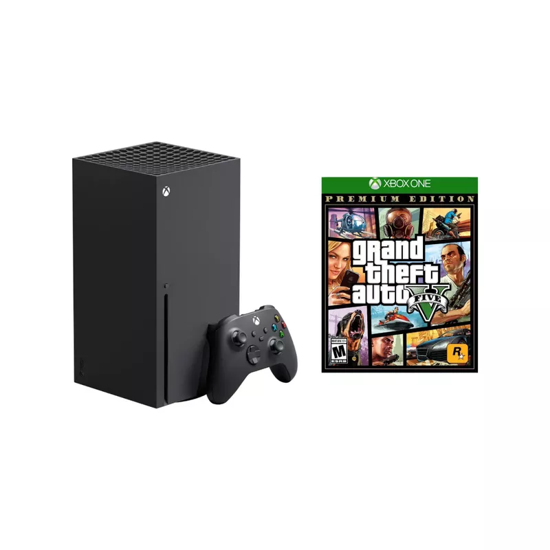 Xbox X + Grand Theft Auto V Premium Edition Bundle