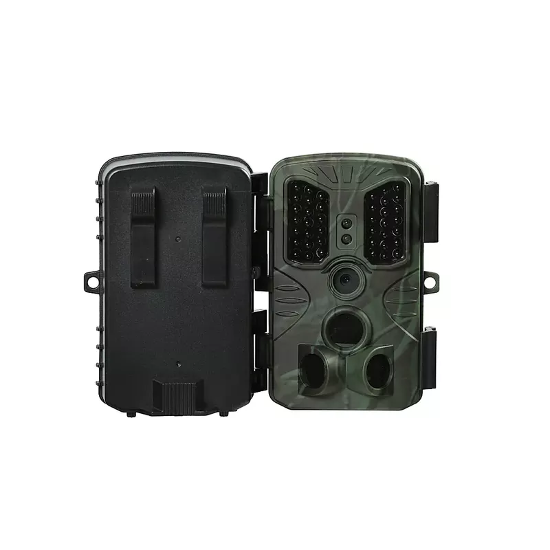 Rexing - H1 Blackhawk Trail Camera with Day and Night Ultra Fast Motion Detection - Green