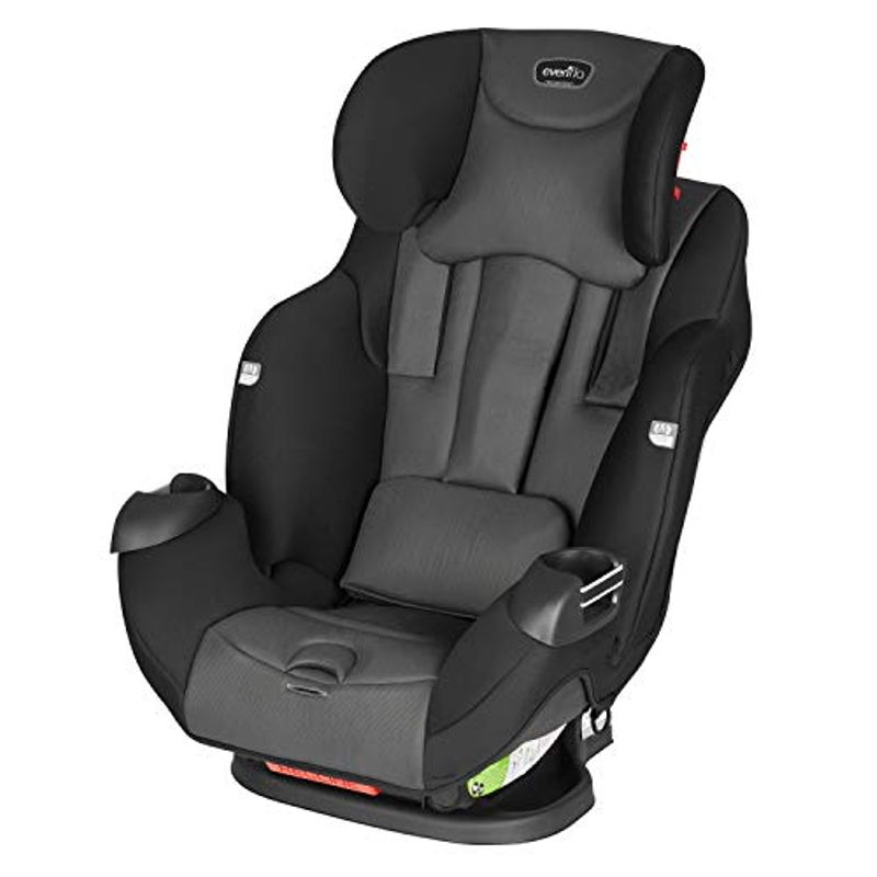 Evenflo Symphony Sport All-in-One Car Seat, Charcoal Shadow