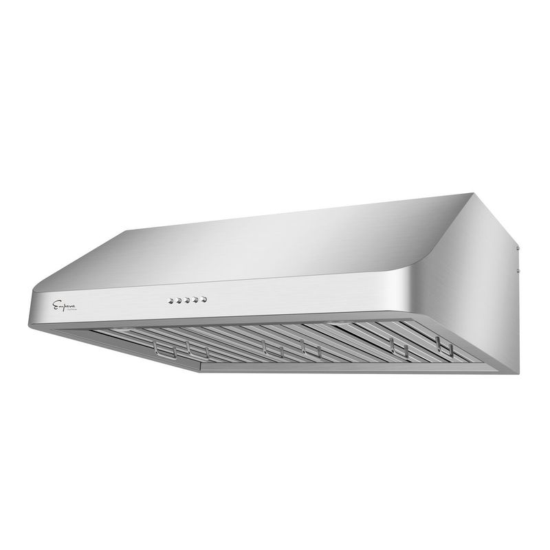 2 Piece Kitchen Package with 30" Gas Cooktop & 30" Ducted Under Cabinet Range Hood - N/A - Silver