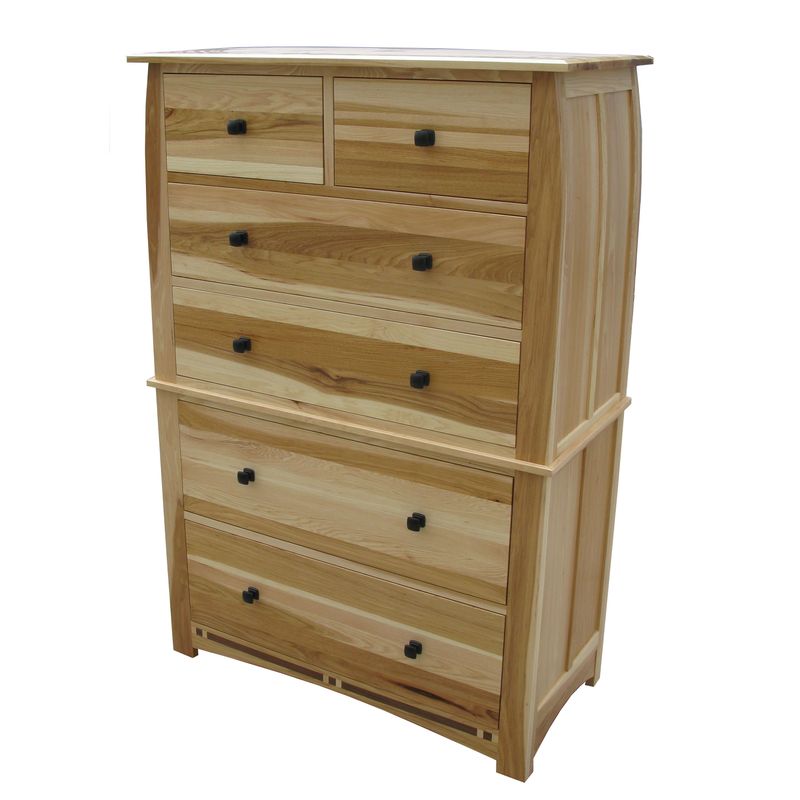 Simply Solid Emilian Solid Wood Chest with Six Drawers - Chest