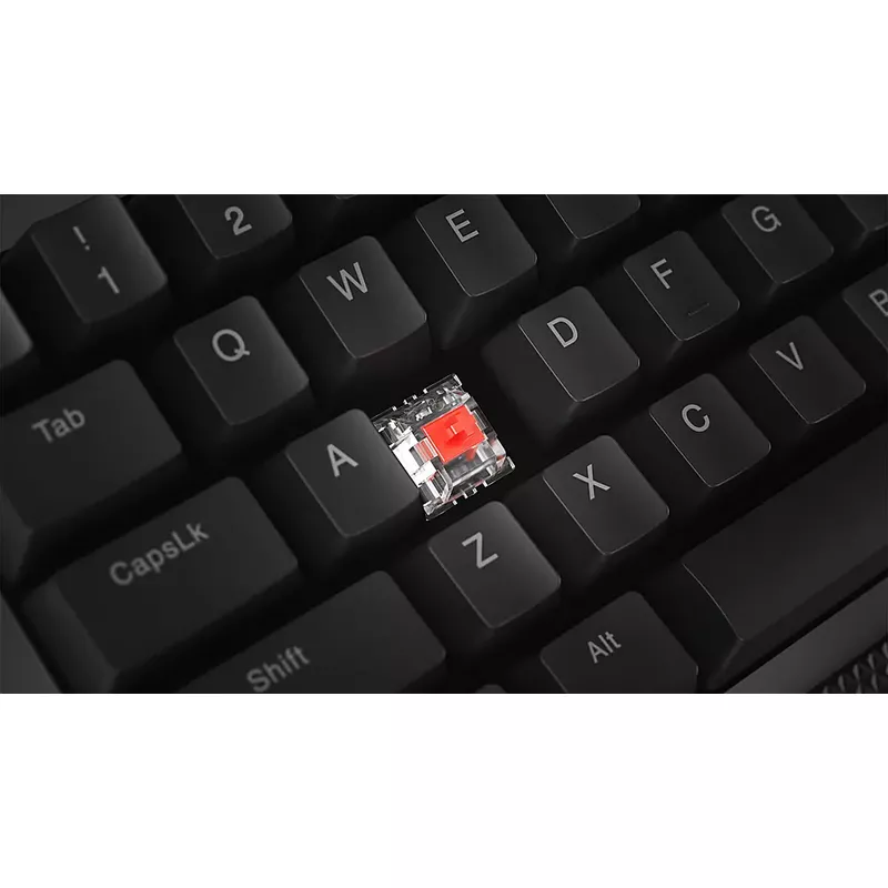Lenovo - Legion K500 Full-size Wired RGB Mechanical Gaming Keyboard - Black
