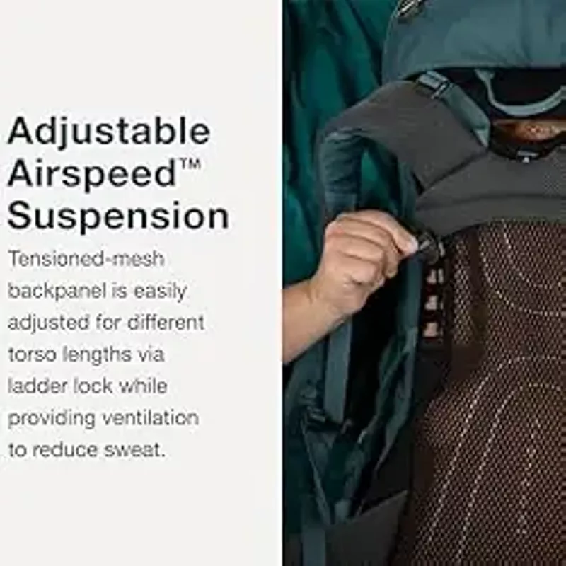 Rent to own Osprey Renn 50L Women's Backpacking Backpack, Pediment Grey