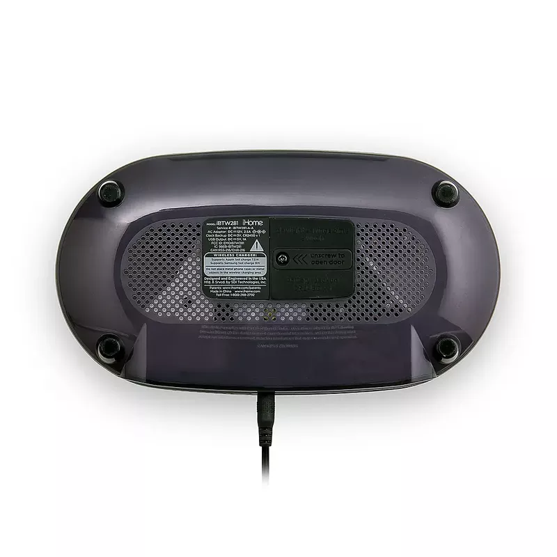 Rent to own iHome TimeBoost Glow Color Changing Bluetooth Alarm