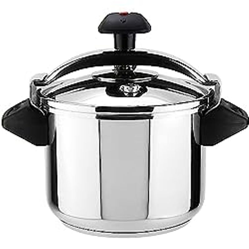 MAGEFESA  Inoxtar fast pressure cooker, 8.4 Quart, made in 18/10 stainless steel, suitable for all types of stovetops, included...