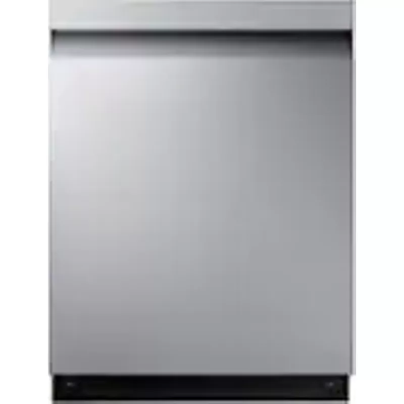 Samsung - 24" Top Control Smart Built-In Stainless Steel Tub Dishwasher with Storm Wash, 48 dBA - Stainless Steel