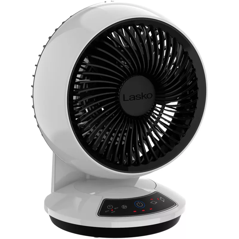 Lasko - Whirlwind Orbital Motion Air Circulator Fan with Timer and Remote Control - White