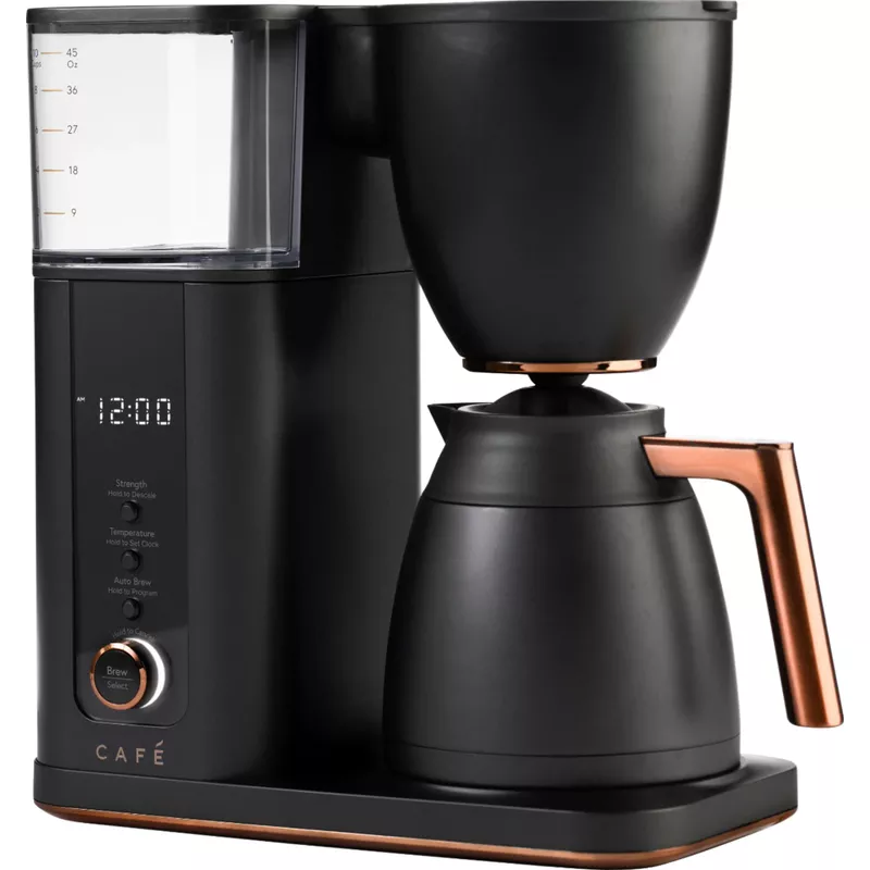 Café - Smart Drip 10-Cup Coffee Maker with WiFi - Matte Black