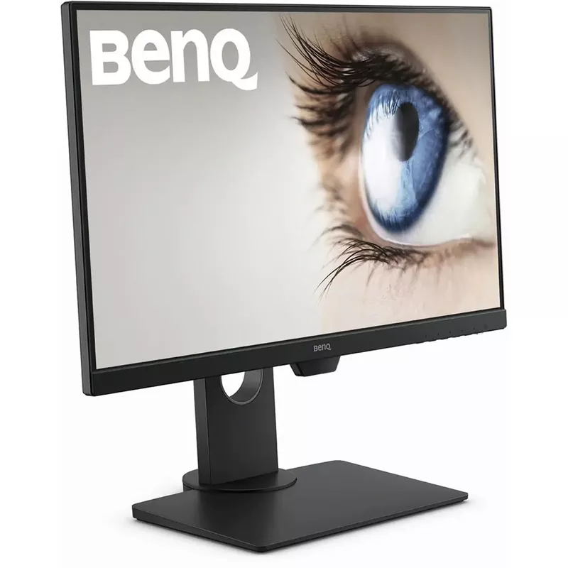 BenQ - GW2480T 24" IPS LED 1080p Monitor FHD 60Hz Height Adjustable with Brightness Intelligence (VGA/HDMI/DP) - Black/Metallic Gray