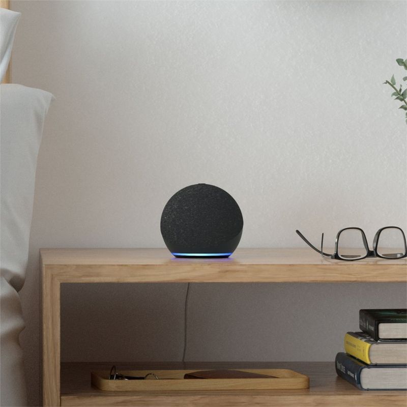 Amazon - Echo Dot (4th Gen) Smart speaker Alexa - Glacier White