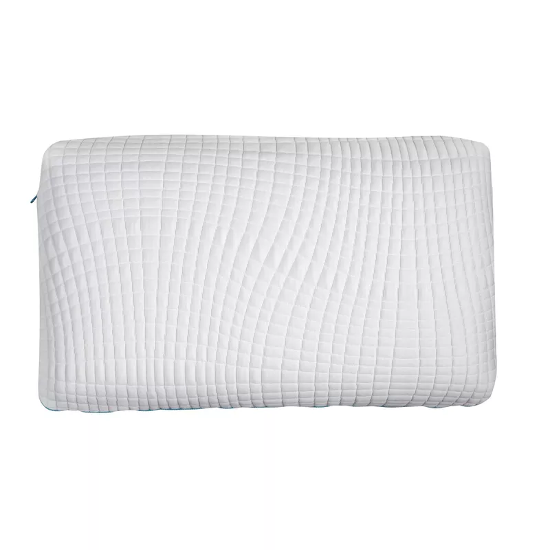 FlexSleep Gel Infused Memory Foam Ventilated Queen Pillow