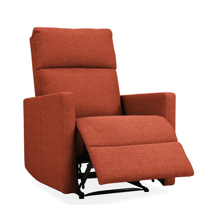 Palm Canyon May Orange Power Wall Hugger Recliner Chair with USB Port - Orange