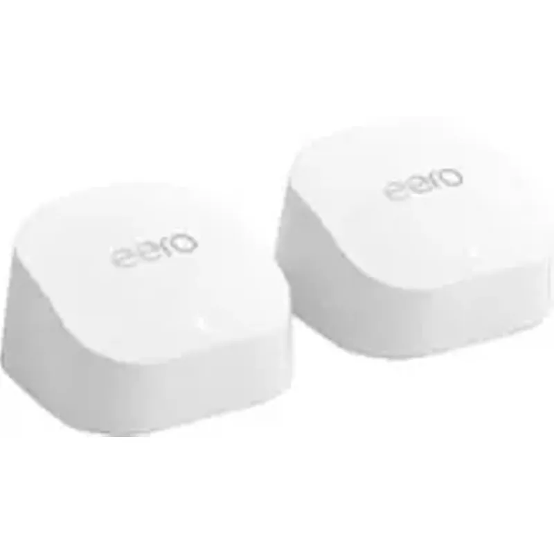 eero - 6+ AX3000 Dual-Band Mesh Wi-Fi 6 System (2-pack) - White