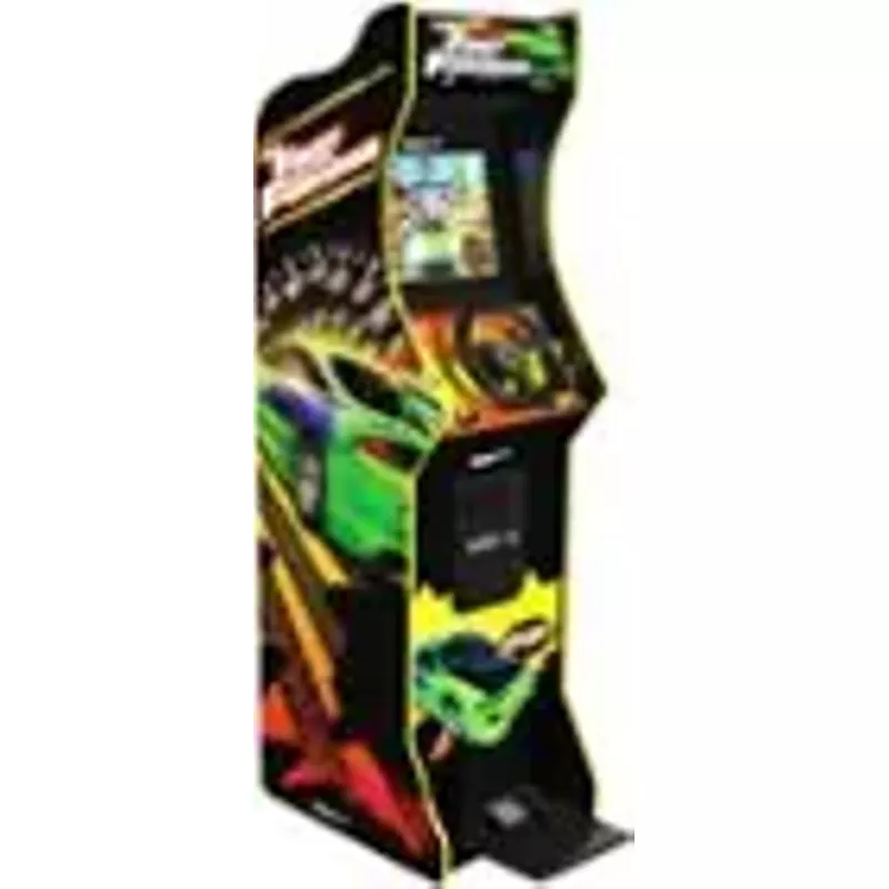 Arcade1Up - The Fast & The Furious Deluxe Arcade Game - Black