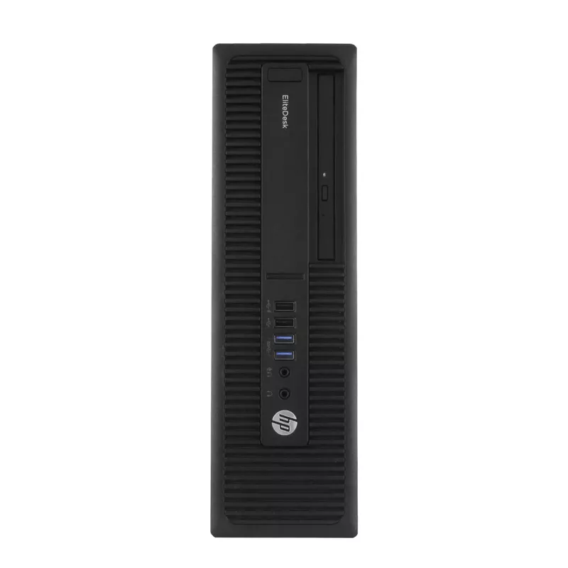 HP EliteDesk 800G2 Desktop Computer, 3.2 GHz Intel i5 Quad Core, 16GB DDR4 RAM, 250GB HDD, Windows 10 Professional 64bit, New 24in LCD (Refurbished)