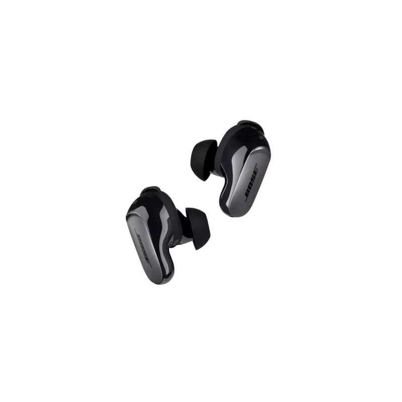 Bose QuietComfort Ultra Wireless Noise Cancelling Earbuds, Black, Bundle with Alternate Sizing Kit